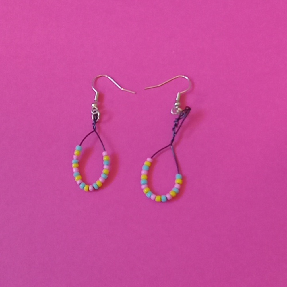 Pansexual earrings